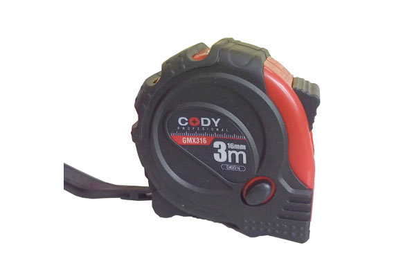 FLEXOMETRO MED. GOMA 3MX16MM G