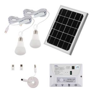 SET SOLAR HIDRA BOMBILLAS + PA