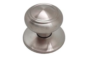 POMO PUERTA FIJO 70MM ARO INOX