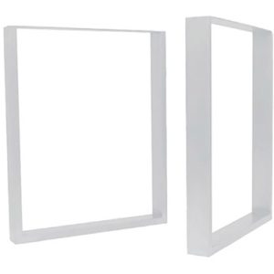 PATA MESA CUAD 710X780MM BL MA