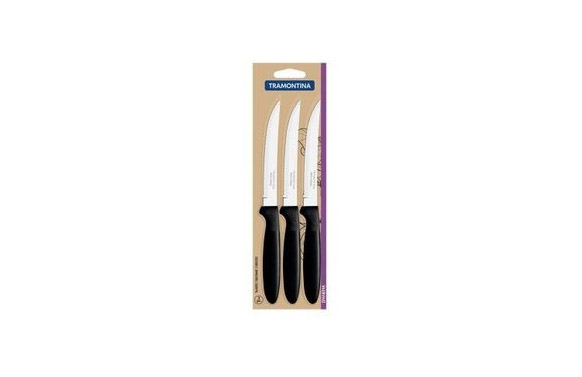 CUCHILLO ASADO 3 PZS NE 21,3CM