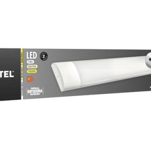 PANTALLA LED ALU 60CM 24W 2200