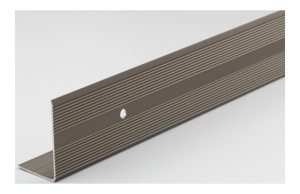 CANTO PELDAÑO ALUMINIO TORNILL