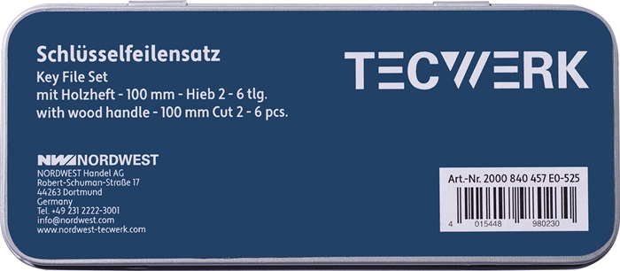 LIMAS PARA LLAVES JGO 6PZS 100