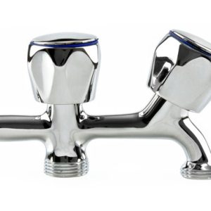 GRIFO LAVAD. DOBLE V/LATON 1/2