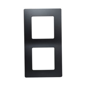 MARCO 2 ELEMENTOS NEGRO SERIE