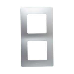 MARCO 2 ELEMENTOS PLATA SERIE