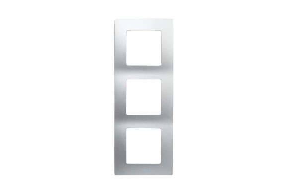 MARCO 3 ELEMENTOS PLATA SERIE