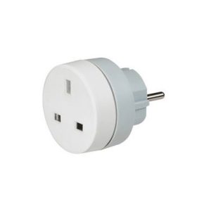 ADAPTADOR ENCHUFE VIAJE 2P+T B