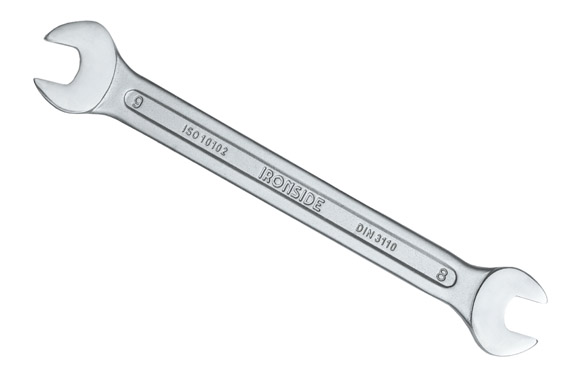 LLAVE FIJA 2 BOCAS 08X09 MM