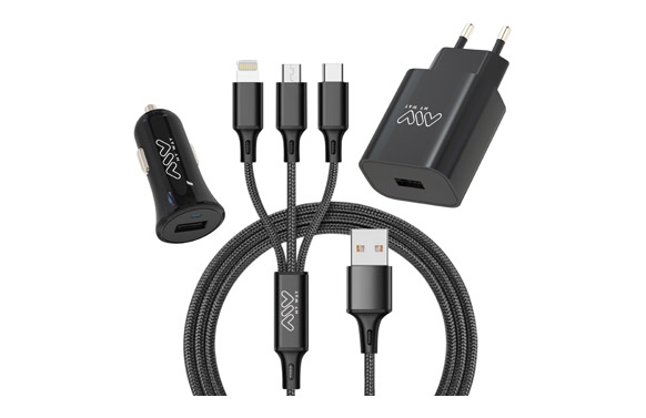 PACK CARGAFOR AUTO+CASA USB NE