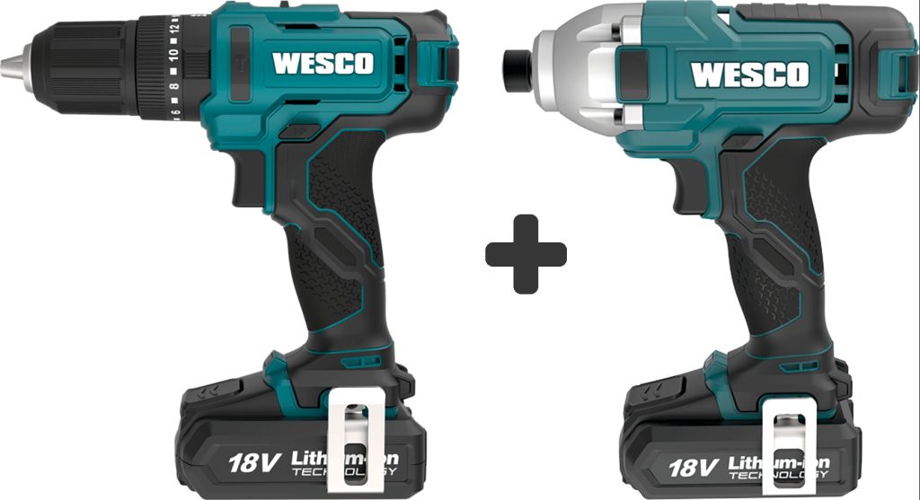 PACK ATORNILLADOR+TALADRO WS14