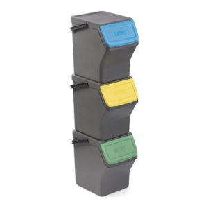 CUBO RECICLAJE MODULAR 3 UNIDA