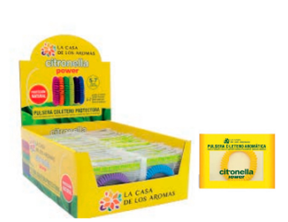 PULSERA COLETERO CITRONELLA