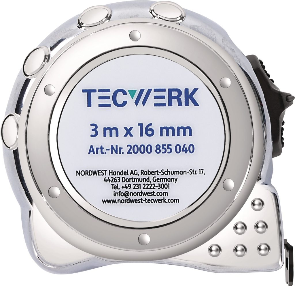 FLEXOMETRO CROMADO C/FRENO 16M