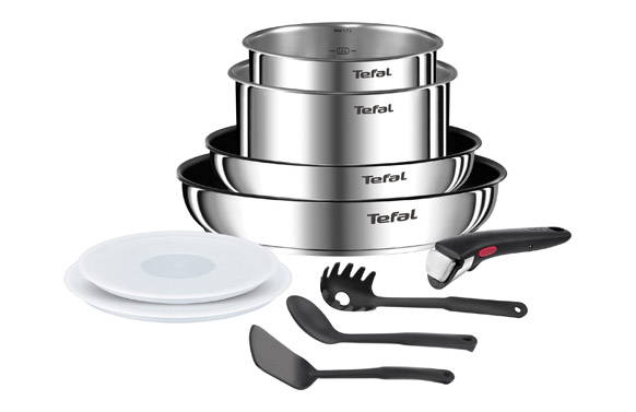 SET DE COCINA 10 PIEZAS MANGO