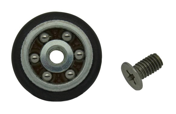 RODAMIENTO MAMPARA 26 MM NEGRO