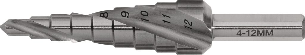 BROCA ESCALONADA HSS 4-12MM