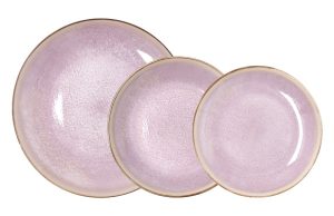 VAJILLA 12 PZAS PORCELANA LANA