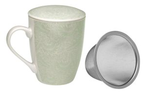 TAZA INFUSION AZUL 0,35L 8,5X8