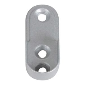 SOPORTE BARRA ZAMAK 15 MM OVAL