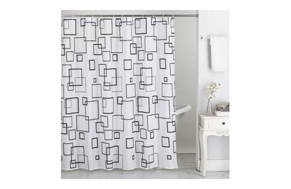 CORTINA BAÑO KUBIC 200 X 180 C