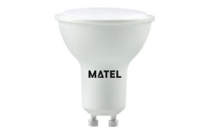 BOMBILLA DICR LED GU10 8W 800L