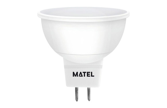 BOMBILLA DICR LED MR16 8W 800L