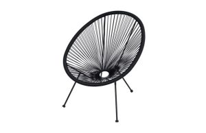 HAMACA RELAX CUER NEGRO 70X69X