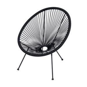 HAMACA RELAX CUER NEGRO 70X69X