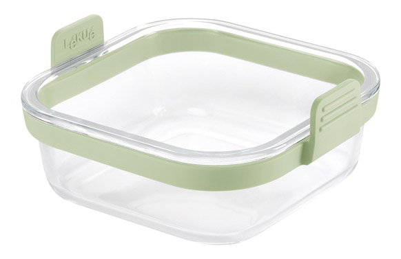 CESTA CUAD VIDRIO TRANSP 19X17