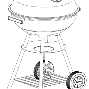 BARBACOA CARB. RED. C/RUED. 53