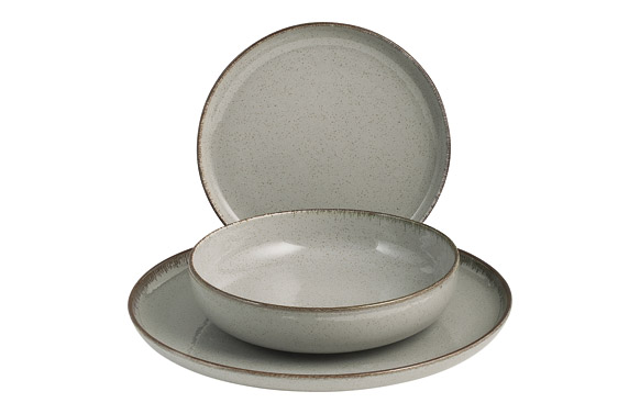 VAJILLA 12 PZAS PORCELANA PEAR