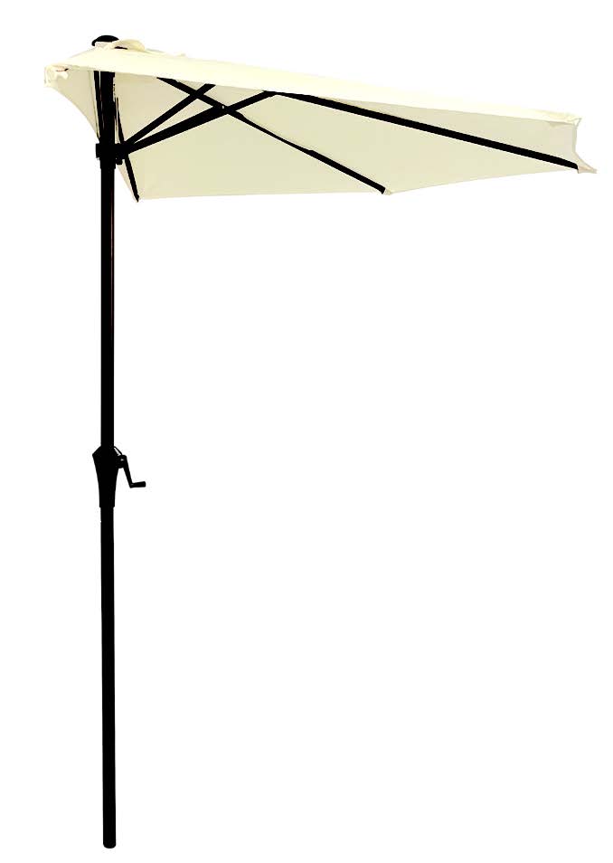PARASOL BALCON ALUM C/MANIVELA