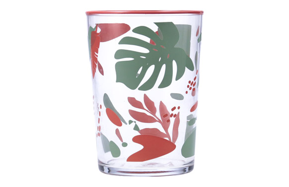 VASO ALTO VIDRIO KALEIDO PACK