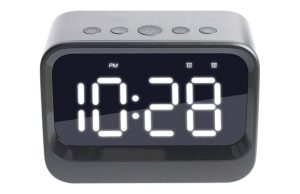 RELOJ DESPERTADOR NEGRO