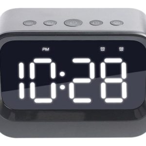 RELOJ DESPERTADOR NEGRO