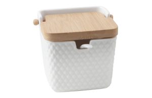 AZUC CERA TAPA BAMBU + CUCHARA