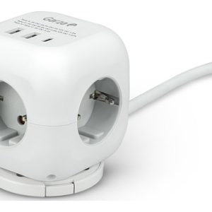 BASE MULT KUBO 3T+USB A+USB CA