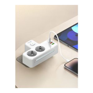 LADRON C/INT. 2T+2USBA+USB LUZ