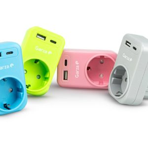 ADAPTADOR SCHUKO USB+USB-CP 20