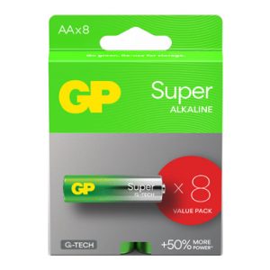 PILA ALCALINA SUPER LR6 AA 8 U