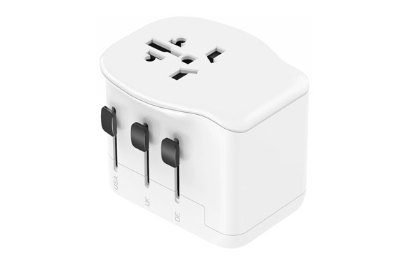 ADAPTADOR ENCH UNIV VIAJE 3USB