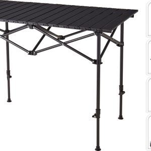 MESA CAMPING METALICA 95X55CM