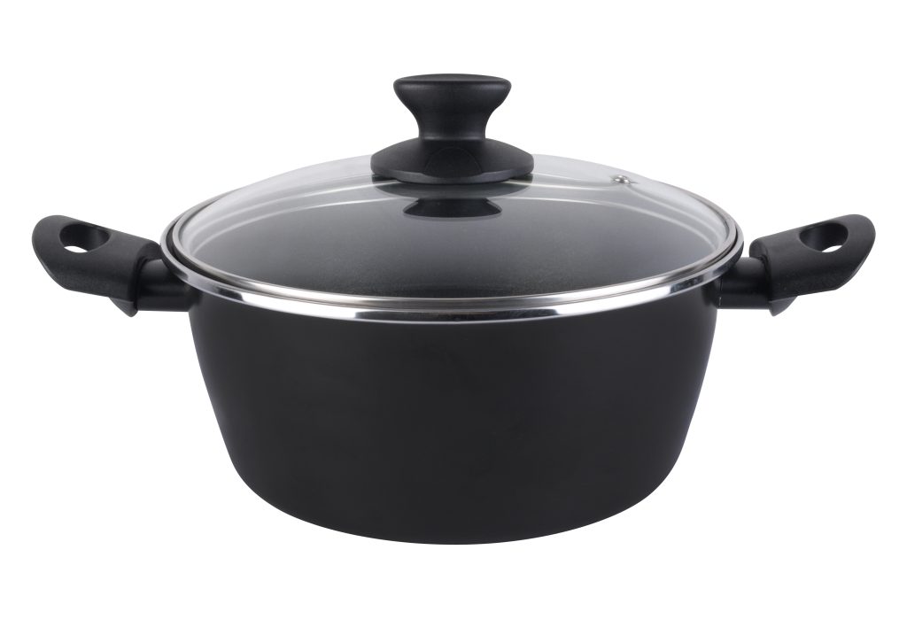 CACEROLA+TAPA ACERO ESMALTADO