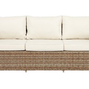 SOFA RATAN 3 PLAZAS NATURAL
