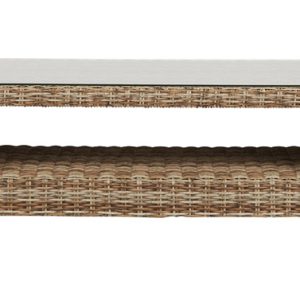 MESA BAJA RATAN NATURAL