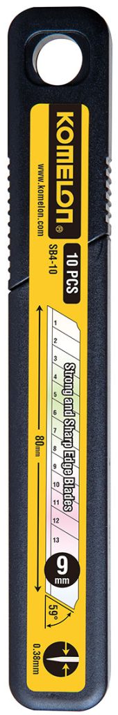 HOJAS CUTTER ESTUCHE 10 UDS 09