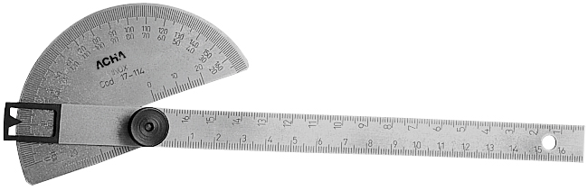 TRANSPORTADOR ANG. INOX V.CUAD