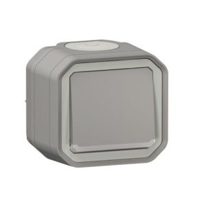PULSADOR LUMINOSO SUP GRIS IP5